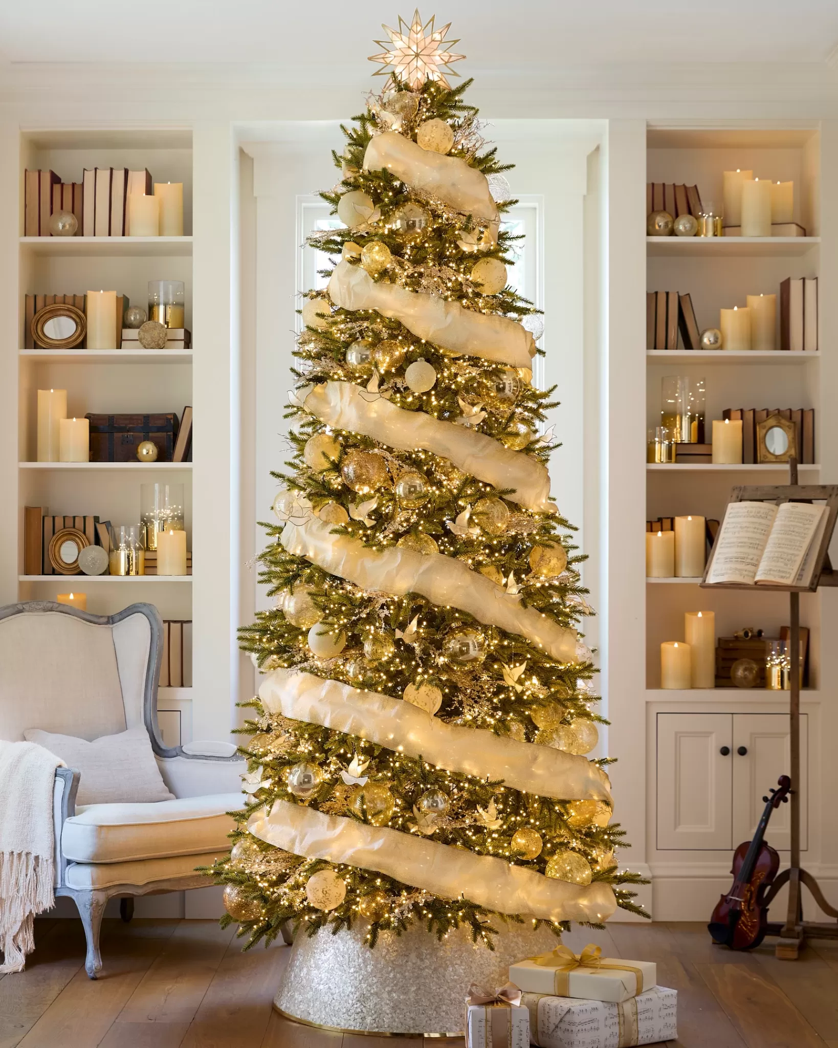 Cheap Golden Glow Ornament Collection Ornaments